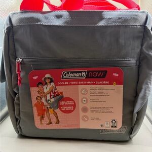 Coleman NOW Gray Cooler Tote NWT